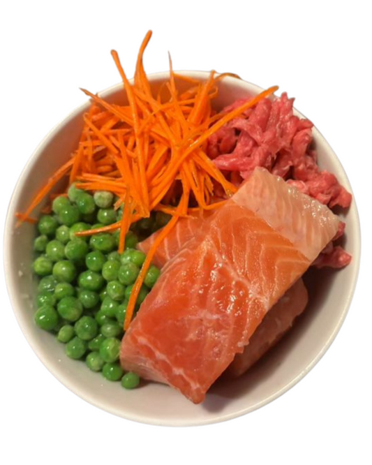 Beef & Salmon Plate 400g